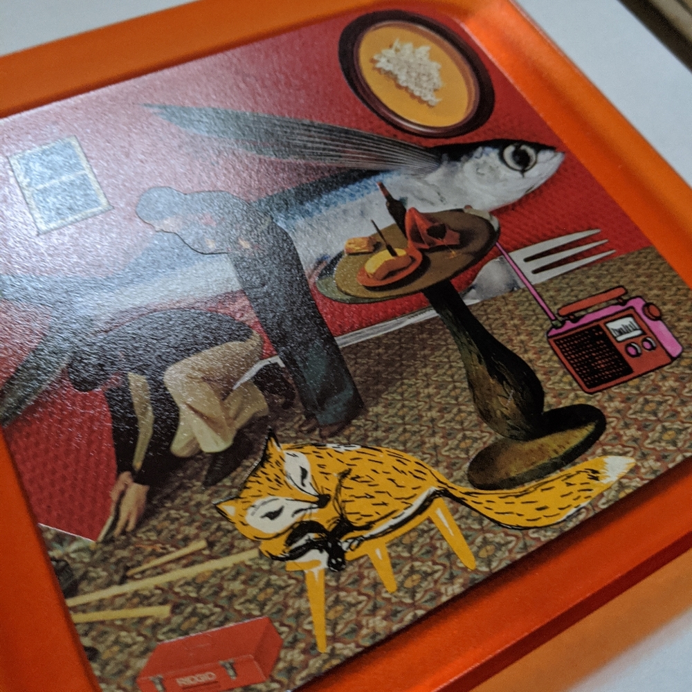 Retro Handmade Tray - Picture 4 of 4